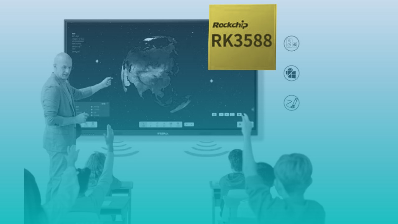 مجهز به RK3588 ï¼ انتشار صفحه نمایش بزرگ هوشمند، برای تسریع تحول دیجیتال صنعت آموزش