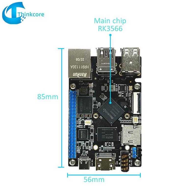 کامپیوتر تک برد RK3566 SBC سازگار با Raspberry Pi