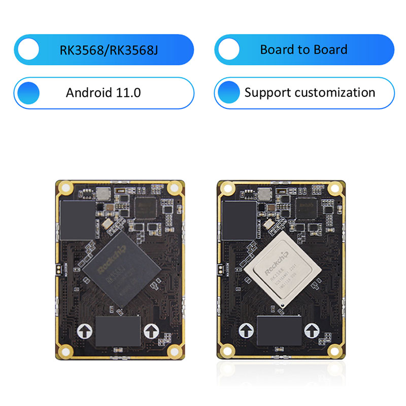 هیئت مدیره RK3568J RK3568 به هیئت مدیره SOM CORE